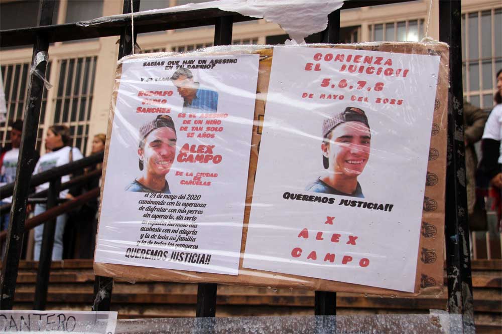 El inicio del juicio en el fuero penal de La Plata. Archivo InfoCañuelas.