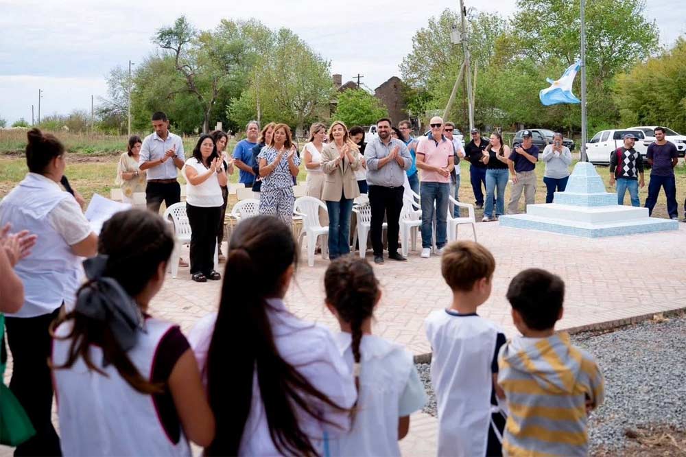 Acto de inicio escolar, el 3 de marzo.