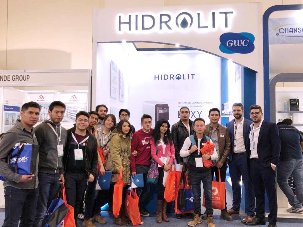 Hidrolit estuvo presente en una feria en México, en busca de nuevos mercados.