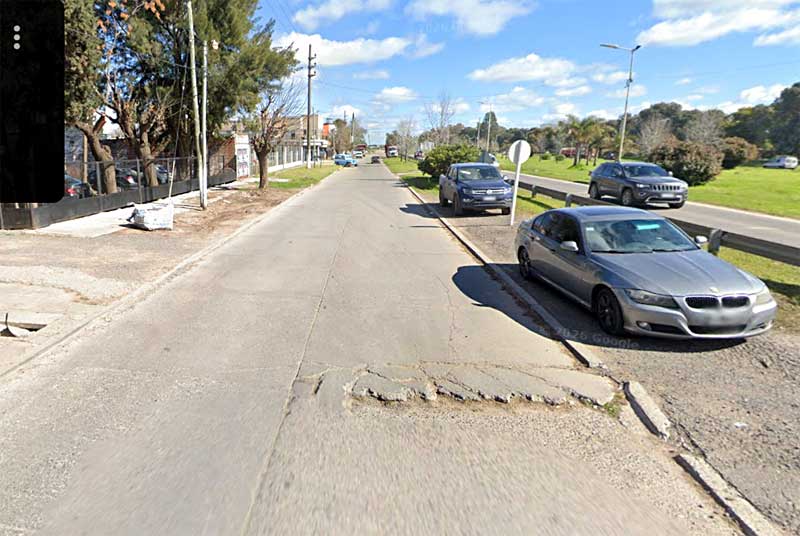 Pasaje Díaz entre Lara y Libertad, otro de los puntos incluidos en el plan de bacheo.
