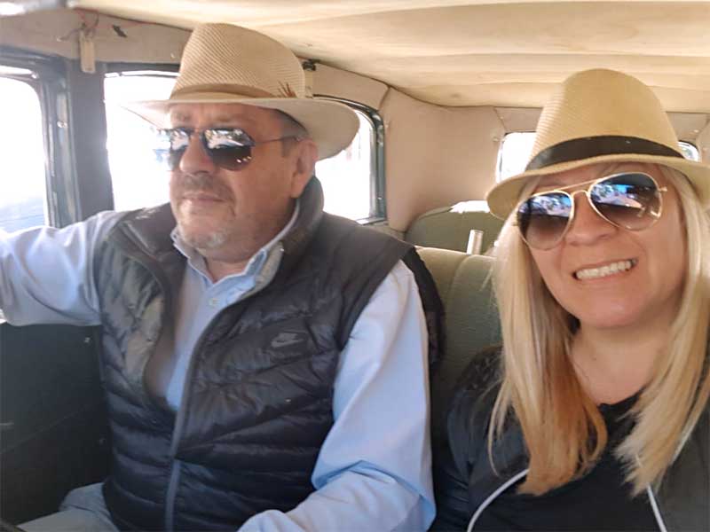 Beto Rivas y su esposa Laura Escudero, primera mujer que se incorpora como socia de AVAC.