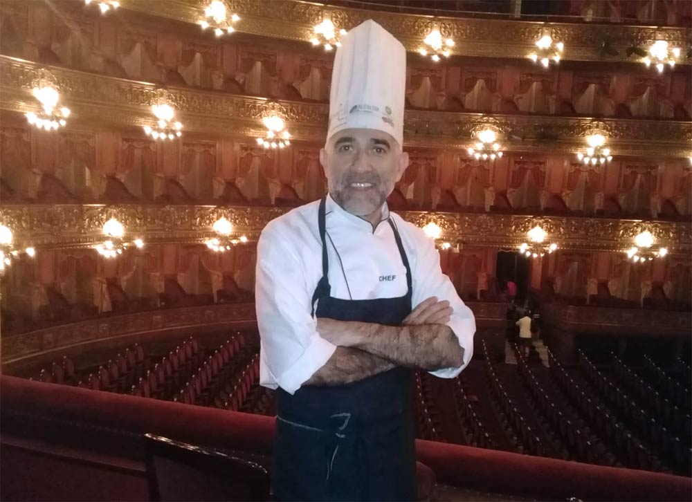 Pepe Molina, presidente de la Unión de Chefs Latinoamericanos, organizador del evento.
